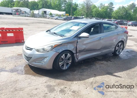 2014 Hyundai Elantra Sport from USA, damaged, VIN KMHDH4AHXEU079260